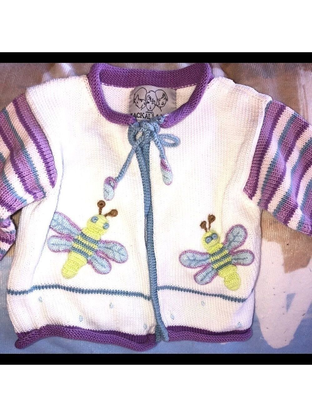 nwot Adorable Girls Zackali 4 Kids 12M Sweater